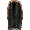Durango Men's PRCA Collection Full-Quill Ostrich Western Boot, MIDNIGHT, B, Size 10.5 DDB0469